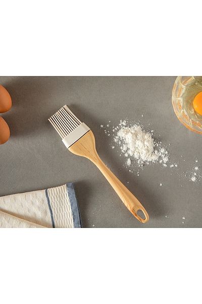 English Home Βούρτσα αυγών Eddy Silicone 22 cm Ανοιχτό Μπεζ