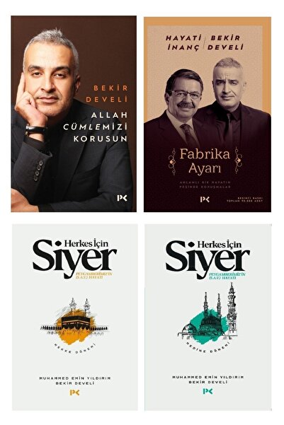 Profil Kitap Allah Cümlemizi Korusun Fabrika Ayarı Herkes Için Siyer1-2 4 Kit...