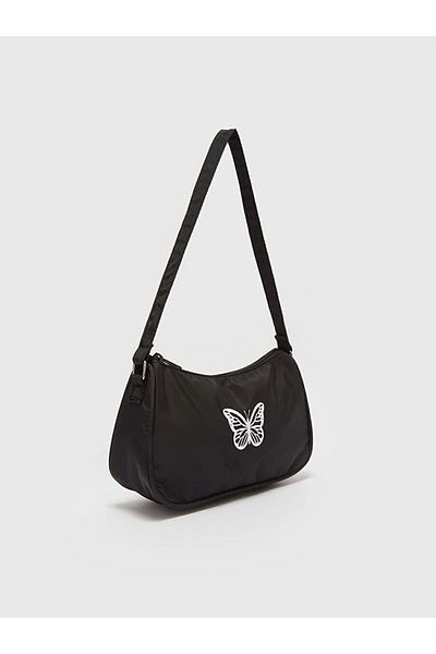 LC Waikiki Butterfly Printed Girl's Shoulder Bag