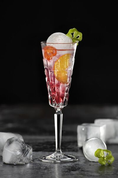 RCR Etna 6'lı Flüt Kadeh Seti 190 ml