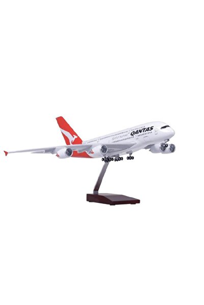 AAC Hediyelik Maket Uçak Qantas 1:162 Ölçek 45 Cm | Dekoratif ve Koleksiyonlu...