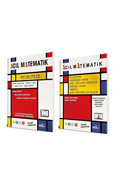 İndeks Akademi Yayıncılık Acil Yayınları Acil Matematik Polinomlar Çarpanlara...