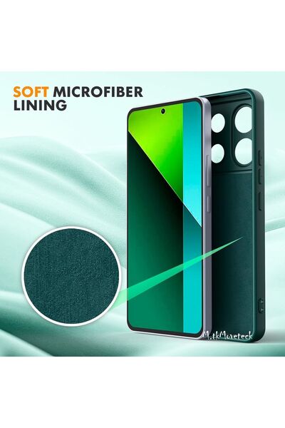 m.tk moveteck Xiaomi Redmi Note 13 Pro 4g Kılıf Lansman Kamera Korumalı içi Kadife Yumuşak Renkli Silikon Mat His