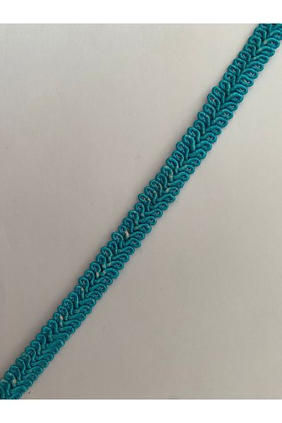 Öztürk Decorative Stripe Turquoise. 4 Meters