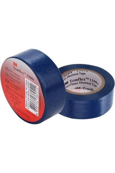 3M Mavi İzole Elektrik Bantı (0,13mmx19mmx9,14Metre)