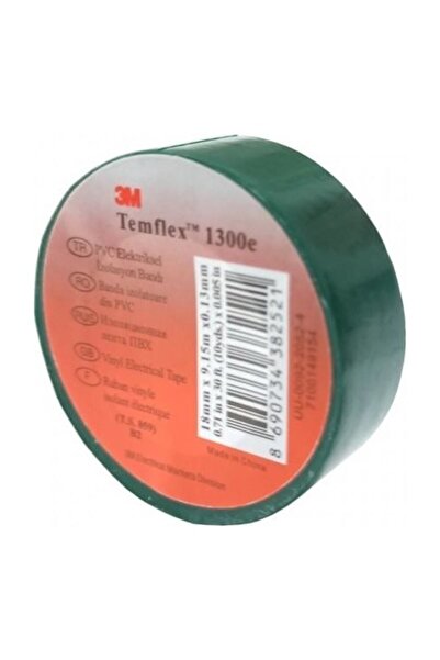 3M Yeşil İzole Elektrik Bantı (0,13mmx19mmx9,14Metre)