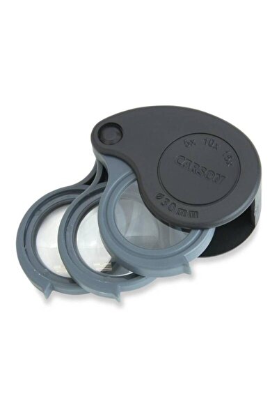 Genel Markalar Tv-15 Triview 5x-10x-15x Üçlü Katlanabilir Cep Tipi Büyüteç