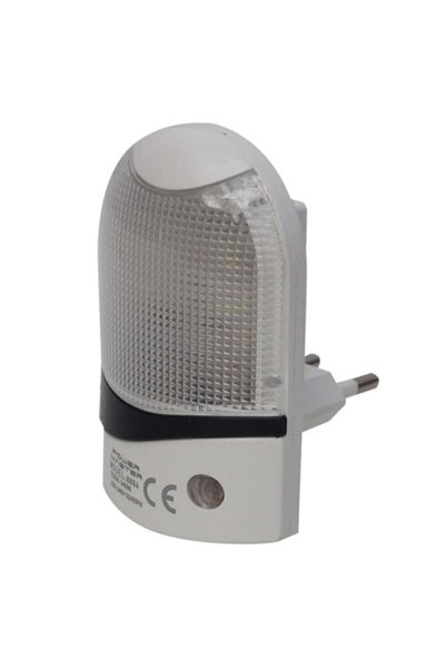 Genel Markalar Beyaz Işık 1 Watt Fotoselli Ledli Gece Lambası 220v 1w
