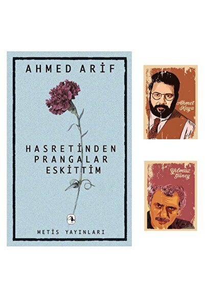 Metis Yayıncılık Hasretinden Prangalar Eskittim - Ahmed Arif - Şiir Seti - (2 NOT DEFTERLİ)