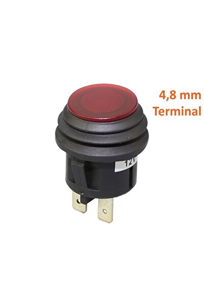 Maflen Bas/çek Yaysız Led Işıklı Körüklü Anahtar 20amper-s3271 1 Adet