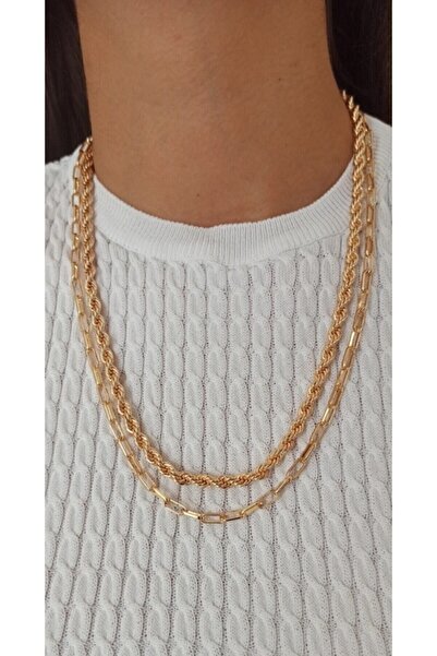 MagicStone Ikili Kombin Burgulu Kolye