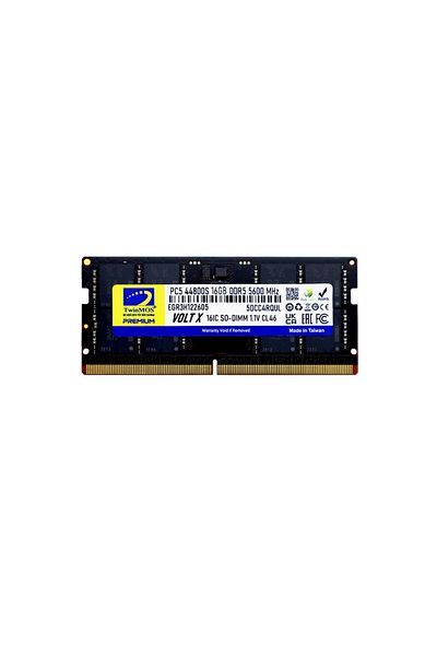 TwinMOS ذاكرة وصول عشوائي 5600 ميجاهرتز DDR5 CL40 SO-DIMM - 16 جيجابايت (TMD516GB5600S46)