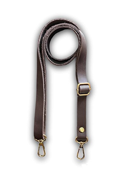 alfa tasarım atölyesi Hakiki Deri Çanta Sapı (120 Cm - 1.5 Cm) -