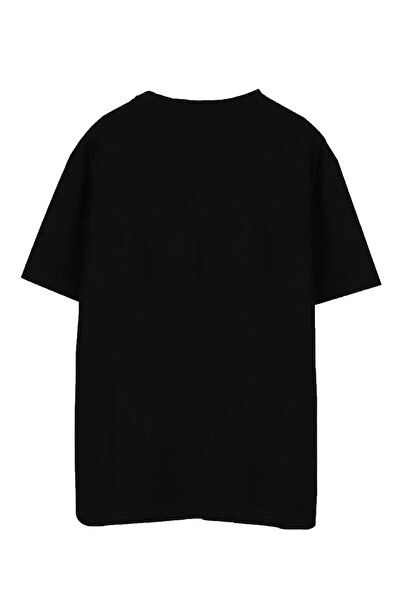 Olympus plus Unisex oversize anime černé tričko Jujutsu Kaisen Gojo & Itadori