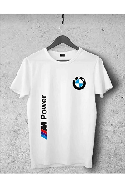 HEAVEN WEAR Μπλουζάκι Unisex Design Bmw M Power Printed Oversize κοντό μανίκι 100% βαμβάκι