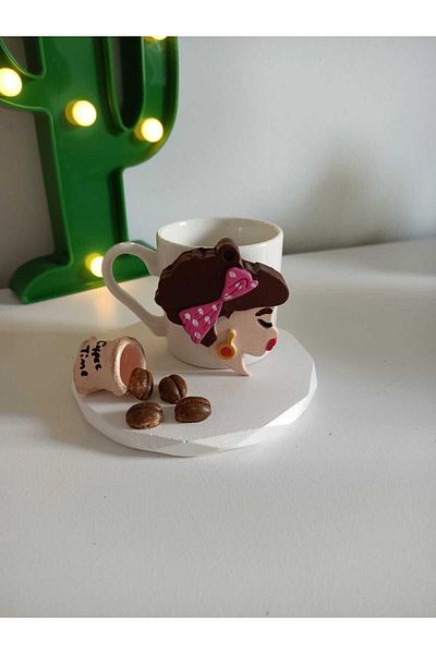 Süs Dükkanı Coffee Cup - Specially Designed Girl Themed, I Hope for Model Enthusiasts
