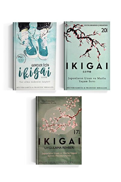 İndigo Kitap Ikigai - Gençler Için Ikigai - Ikigai Uygulama Rehberi 'lü Set