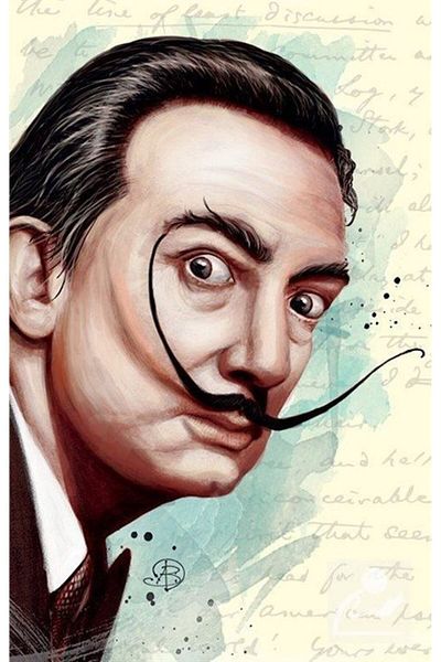 Aylak Adam Hobi Salvador Dali - Soft Cover Notebook