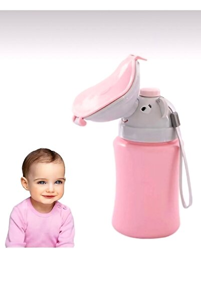 Genel Markalar Pembe Kız Çocuk Için Portatif Çocuk Pisuarı Lazımlık/ Taşınabi...