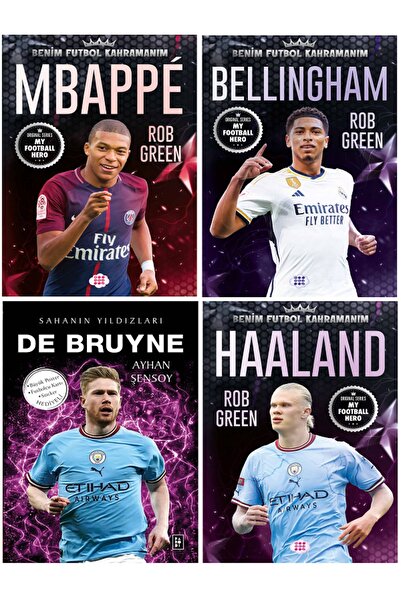 Parodi Yayınları Sahanın Yıldızları MBAPPE DE BRUYNE HAALAND ( Büyük Poster S...