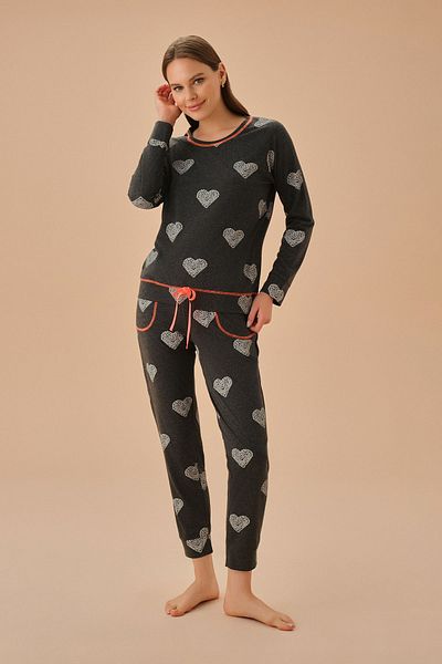 SUWEN Bubble Pajama Set