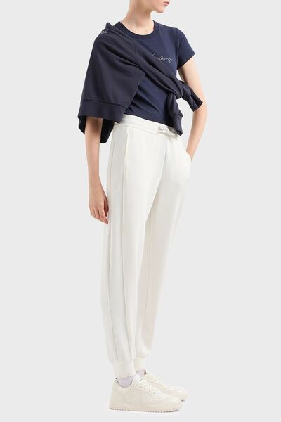 Armani Exchange Βαμβακερό μπλουζάκι με λαιμόκοψη με λεπτή εφαρμογή T SHIRT 3DYT27 YJDTZ 1593