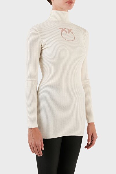 PİNKO Pinko Wool Slim Fit Turtleneck Sweater BLUZ102020 A18M Z12