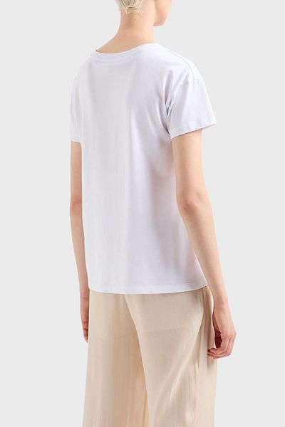 Armani Exchange Cotton Relaxed Fit Crew Neck T SHIRT 3DYT16 YJ3RZ 1000