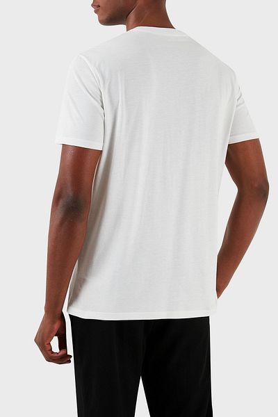 Armani Exchange Ανδρικό T-Shirt από βαμβακερό λαιμόκοψη - TSHIRT με κανονική εφαρμογή 3DZTBG ZJA5Z 1116