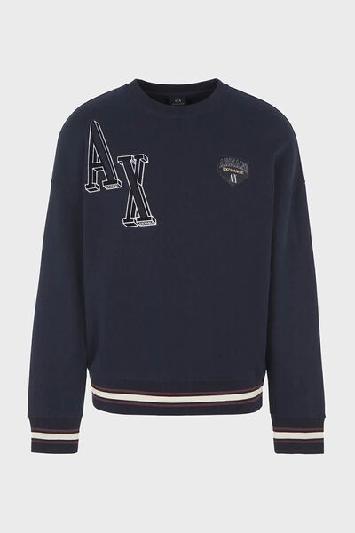 Armani Exchange Cotton Regular Fit Crew Neck Sweat Men's SWEAT 6RZMJE ZJDPZ 1510