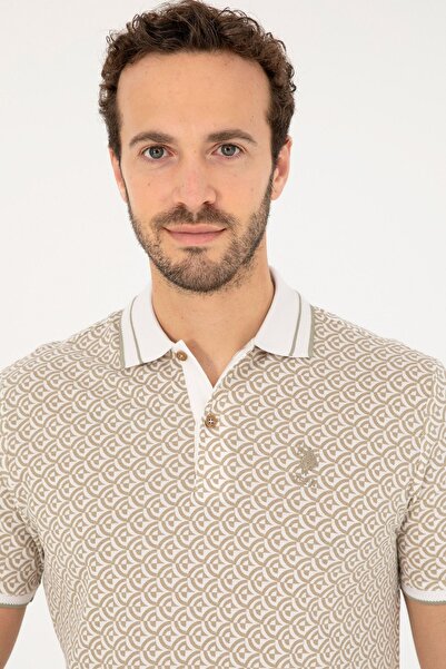 U.S. Polo Assn. U.S. POLO ERKEK REGULAR FİT POLO YAKA SPOR T-SHIRT 1825195 LU...