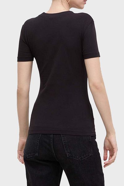 VERSACE JEANS COUTURE Tricou din bumbac cu decolteu rotund 76HAHT02 CJ03T G89