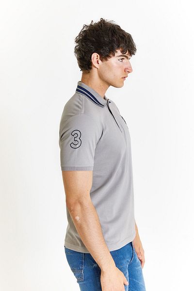 U.S. Polo Assn. Ανδρικό αθλητικό μπλουζάκι U.S. Polo - Slifit, G081GL011.0001792252GSD 013 Λευκό