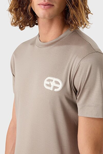 Emporio Armani Μπλουζάκι με κανονική εφαρμογή Crew λαιμόκοψη Ανδρικό μπλουζάκι 8N1TF5 1JUVZ 0643