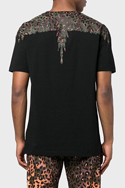 Marcelo Burlon Pamuklu Regular Fit Bisiklet Yaka T Shirt Erkek T SHİRT CMAA018S23JER0051060