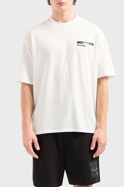 Armani Exchange Men's Relaxed Fit Cotton T-Shirt - Tshirt 3Dztja Zj8Ez 1116
