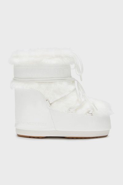 MOON BOOT Water Repellent Insulated Snow Boots with Faux Fur Detail Snow Boots 14093900 002