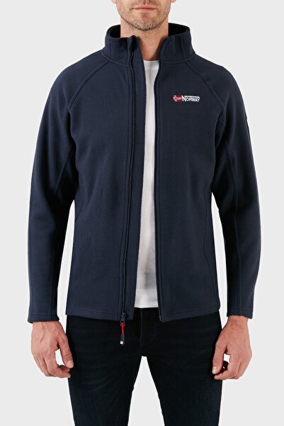 Norway Geographical Men's Navy Blue Fleece Sweatshirt TUG