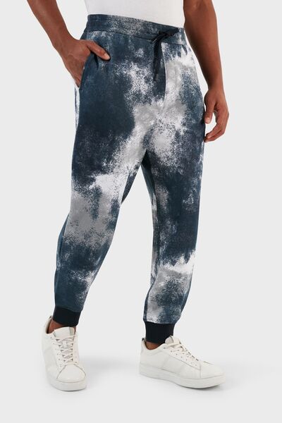 Armani Exchange Αθλητικό παντελόνι με μοτίβο με κορδόνι μέσης Ανδρικό ΠΑΝΤΕΛΟΝΙ 6RZPJK ZJDGZ 21CE