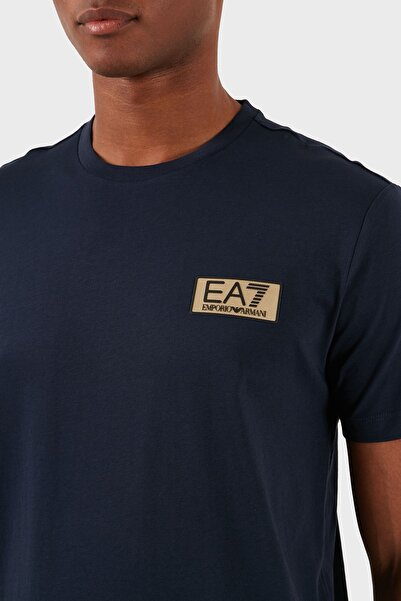 EA7 Велосипедна комір 100% бавовна Regular Fit T Shirt Чоловіча футболка 3DPT07 PJM9Z 1554