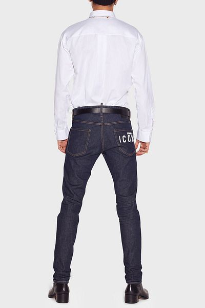 DSquared2 Cool Guy Stretch Cotton Skater Skinny Fit Jeans Men's JEANS PANT S79LA0054 S30595 470
