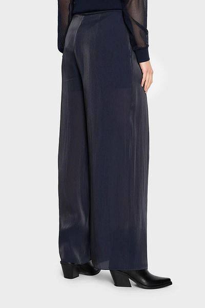 Armani Exchange High Waist Loose Fit Satin Trousers PANT 3DYP19 YNUUZ 1593
