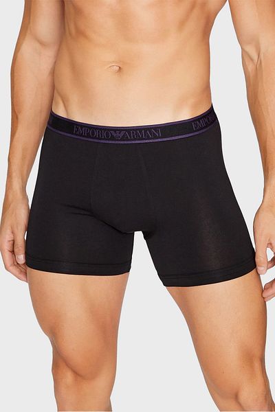 Emporio Armani Men's BOXER 3 Pack - Cotton and Flexible,111473 3F717 29821