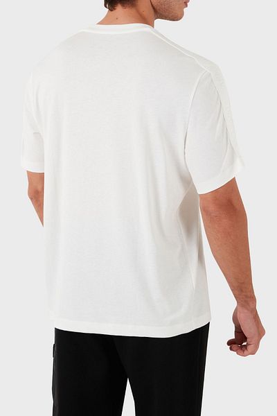 Armani Exchange Ανδρικό μπλουζάκι από βαμβακερό λαιμό ποδηλάτου - 6DZTLA ZJ9JZ 1116