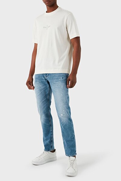 Emporio Armani J06 Düşük Bel Slim Fit Jeans Erkek KOT PANTOLON 3D1J06 1D06Z 0943