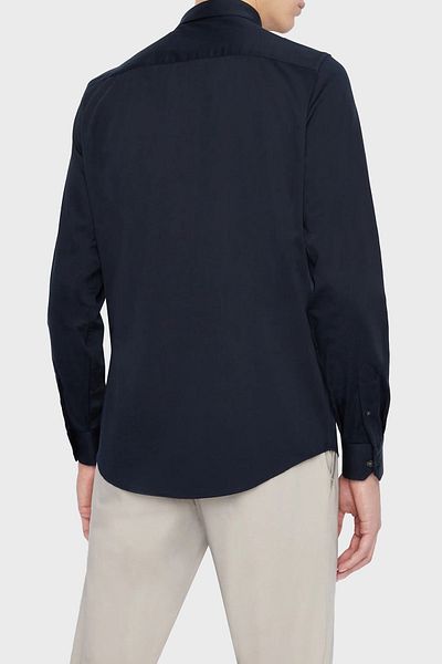 Armani Exchange Ανδρικό πουκάμισο από Stretch Cotton Slim Fit Ανδρικό πουκάμισο 8NZCBD ZN10Z 1510
