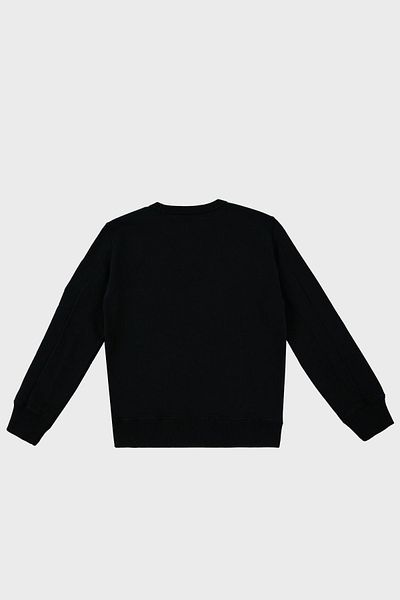 C.P. COMPANY Детски памучен суитшърт с кръгло деколте - SWEAT 10CKSS058 003569W 999
