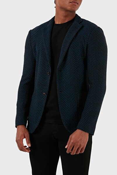 Emporio Armani % 100 Yün Blazer Ceket Erkek CEKET H41G51 E1D06 919