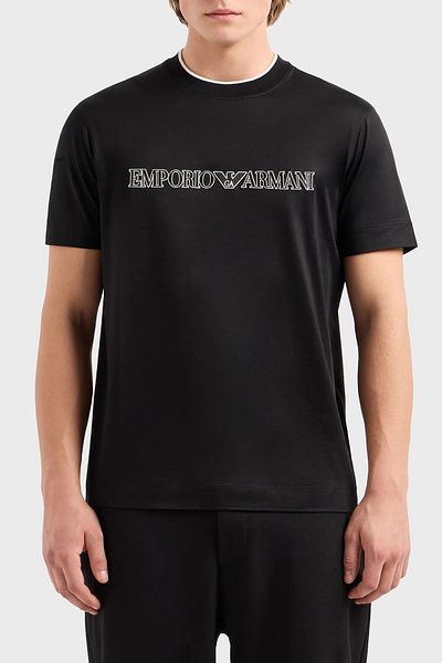 Emporio Armani Tricou cu decolteu rotund pentru bărbați 3D1TD4 1JUVZ 0055