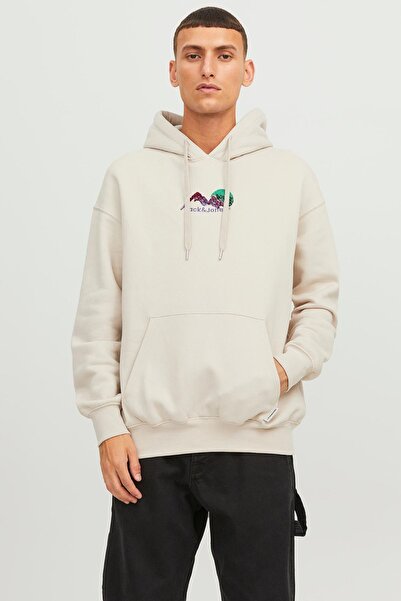 Jack & Jones Πρωτότυπα Silverlake Relaxed Fit Hooded Sweat Ανδρικό ΦΟΥΤΕΡ 12242357